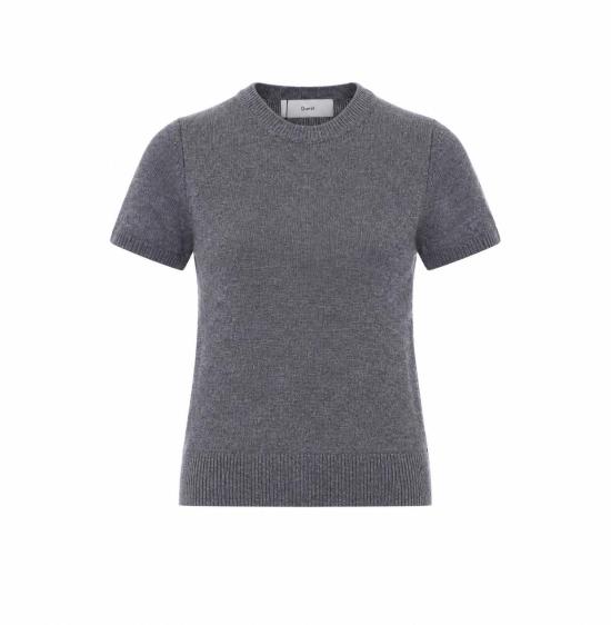 26FW 던스트 긴팔 티셔츠 UDSW6C201G2 GREY MELANGE
