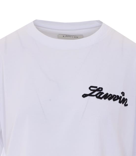26FW 랑방 반팔 티셔츠 TS0012 J31601 WHITE - LANVIN
