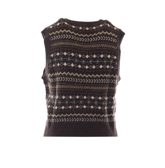 26FW 던스트 베스트 UDSW6C117W2 DEEP BROWN - DUNST