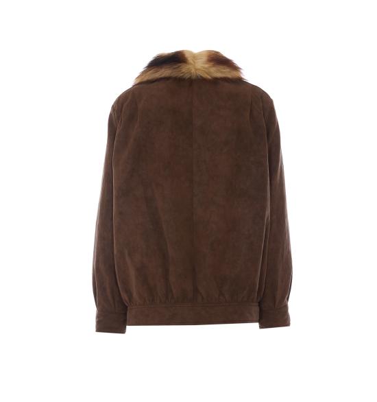 26FW MM6 메종마르지엘라 코트 S62AN0183 M36087139 BROWN - MM6 MAISON MARGIELA