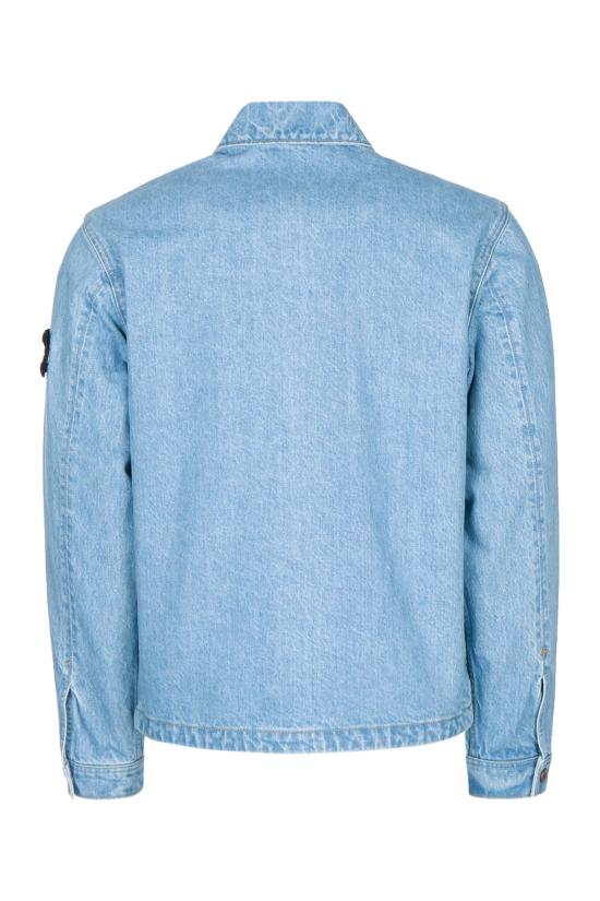 26FW 스톤 아일랜드 블루 린스 버튼 디테일 코치 재킷 L2S144100006S0J33 VJ204 - STONE ISLAND
