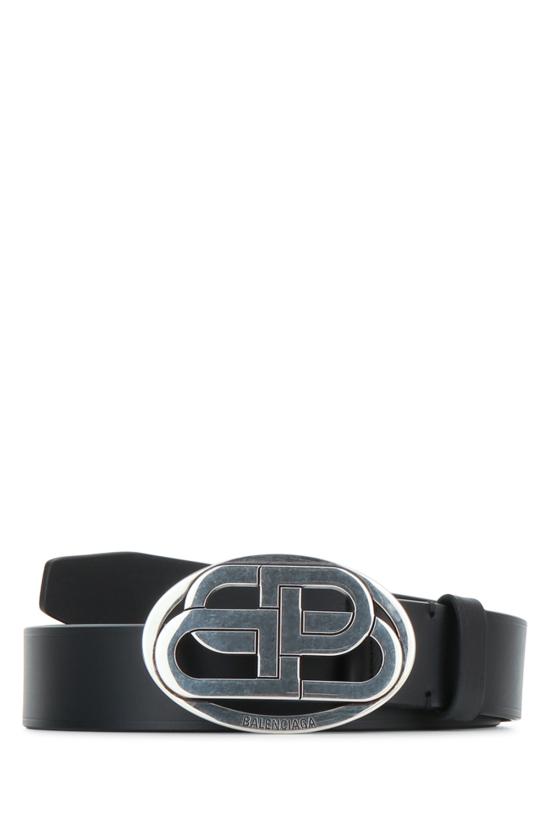 26FW 발렌시아가 벨트 8732082ABC0 1000 BLACK