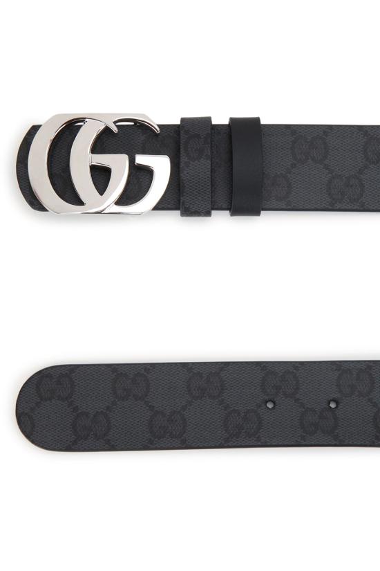 26FW 구찌 리버서블 Cut GG 마몽 벨트 874723AAGRL 1000 BLACKBLACKBLACK - GUCCI