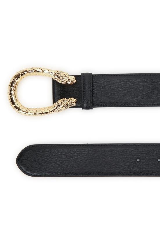 26FW 구찌 디오니서스 레더 벨트 874679AAGCM 1000 BLACK - GUCCI