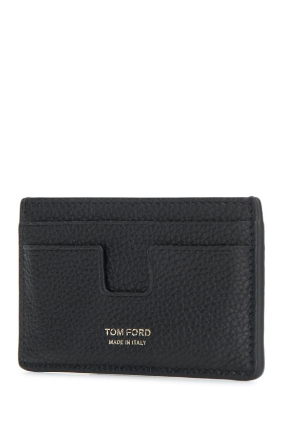 26FW 톰포드 그레인 레더 클래식 카드 홀더 Y0232LCL158G NAA BLACK - TOMFORD