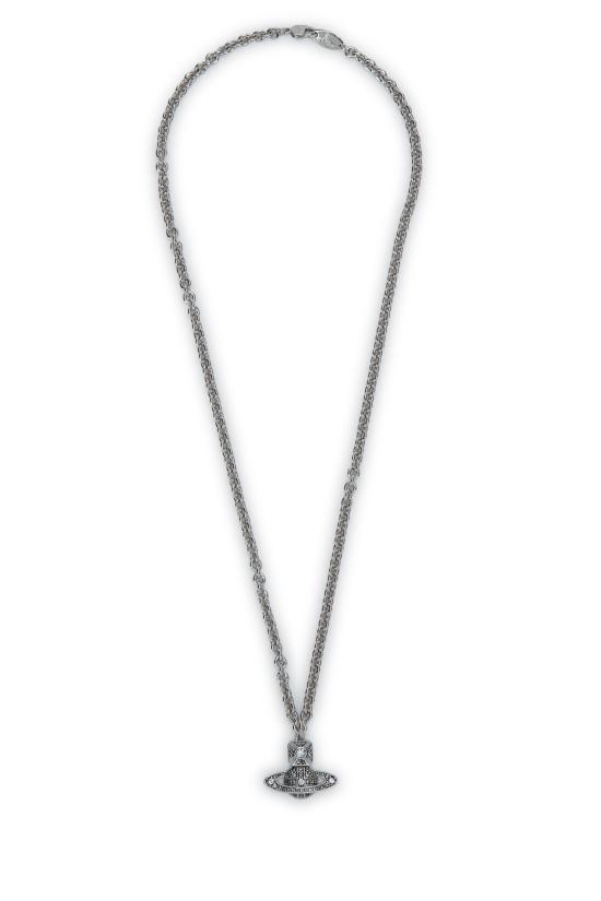 26FW 비비안웨스트우드 카르멜로 바스 릴리프 목걸이 630203CO02P394SM P394 ANTIQUEPLATINUMPLATINUMWHITECZ