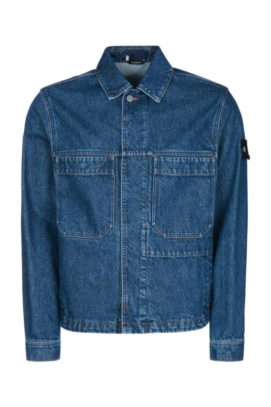26FW 스톤 아일랜드 블루 린스 버튼 디테일 코치 재킷 L2S144100006S0J34 VJ202