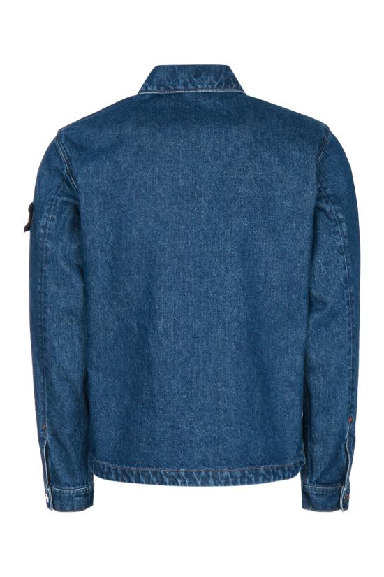 26FW 스톤 아일랜드 블루 린스 버튼 디테일 코치 재킷 L2S144100006S0J34 VJ202 - STONE ISLAND