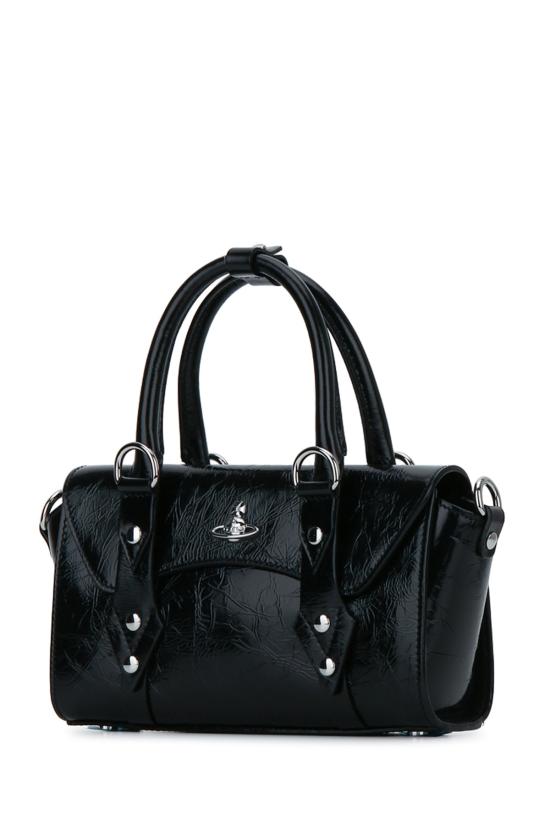 26FW 비비안웨스트우드 베띠나 미니 크로스바디 탑핸들 백 4803001PWL00EO N401 BLACK - VIVIENNE WESTWOOD