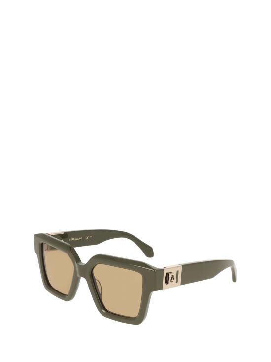 26FW 살바토레 페라가모 선글라스 SF2084S 320 KHAKI - SALVATORE FERRAGAMO