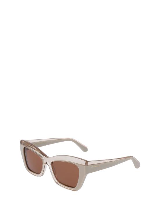 26FW 살바토레 페라가모 선글라스 SF2065S 260 TRANSPARENT BEIGE - SALVATORE FERRAGAMO