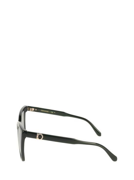 26FW 살바토레 페라가모 선글라스 SF2085SE 302 TRANSPARENT DARK GREEN - SALVATORE FERRAGAMO
