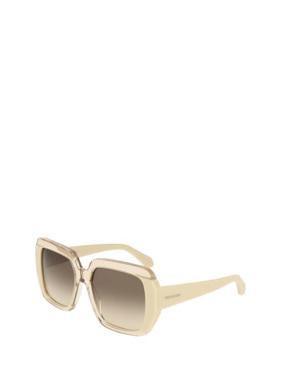 26FW 살바토레 페라가모 선글라스 SF2081S 260 TRANSPARENT BEIGE - SALVATORE FERRAGAMO
