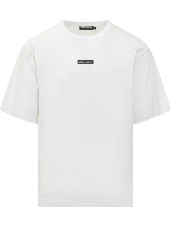 26FW 돌체앤가바나 반팔 티셔츠 G8PN9TG7QNP W0800 BIANCO OTTICO