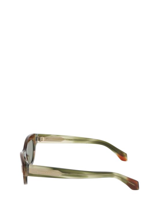 26FW 살바토레 페라가모 선글라스 SF2062SE 280 STRIPED BROWN GREEN - SALVATORE FERRAGAMO
