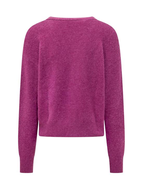 26FW 아미 가디건 HKC397KN0021 648 FUCHSIA - AMI