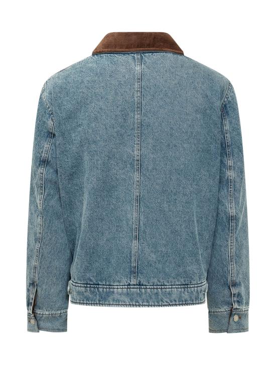 26FW 아미 자켓 HJK922DE0046 480 BLEU USED - AMI