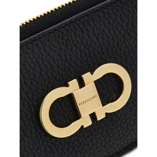  살바토레 페라가모 지갑 페라가모 스몰 가죽  블랙 - SALVATORE FERRAGAMO