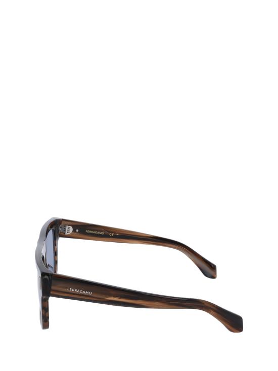 26FW 살바토레 페라가모 선글라스 SF2063SE 216 STRIPED BROWN - SALVATORE FERRAGAMO