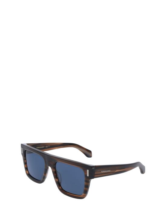 26FW 살바토레 페라가모 선글라스 SF2063SE 216 STRIPED BROWN - SALVATORE FERRAGAMO