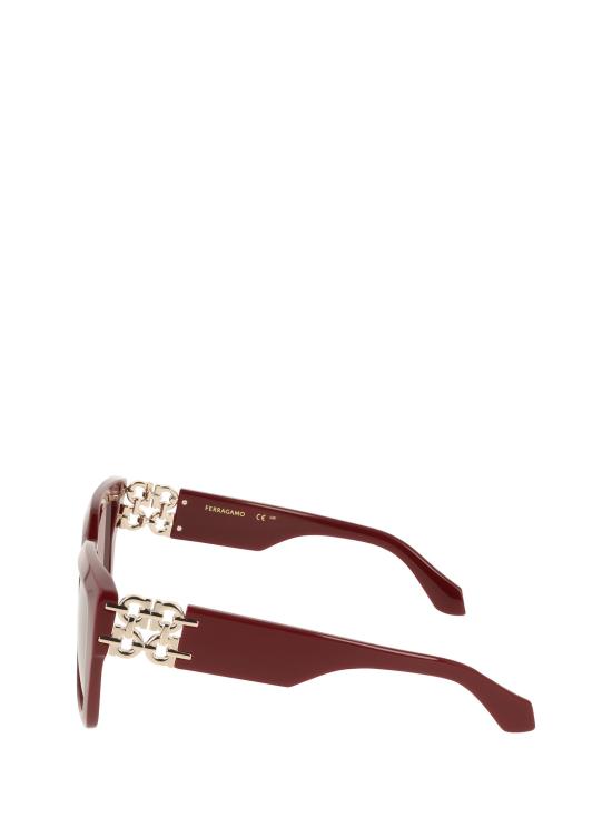 26FW 살바토레 페라가모 선글라스 SF2083SE 606 BURGUNDY - SALVATORE FERRAGAMO