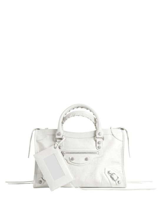26FW 발렌시아가 르 시티 백 스몰 865762 2ACLR 9104 OPTIC WHITE