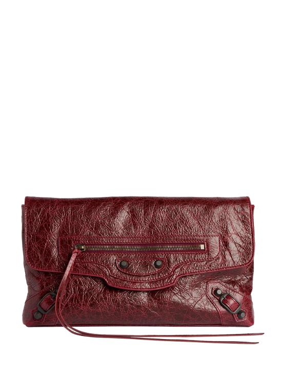 26FW 발렌시아가 르 시티 클러치 873386 2ABEK 6154 BERRY RED