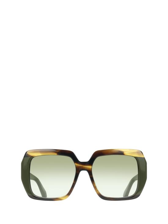 26FW 살바토레 페라가모 선글라스 SF2081S 322 STRIPED KHAKI GREEN