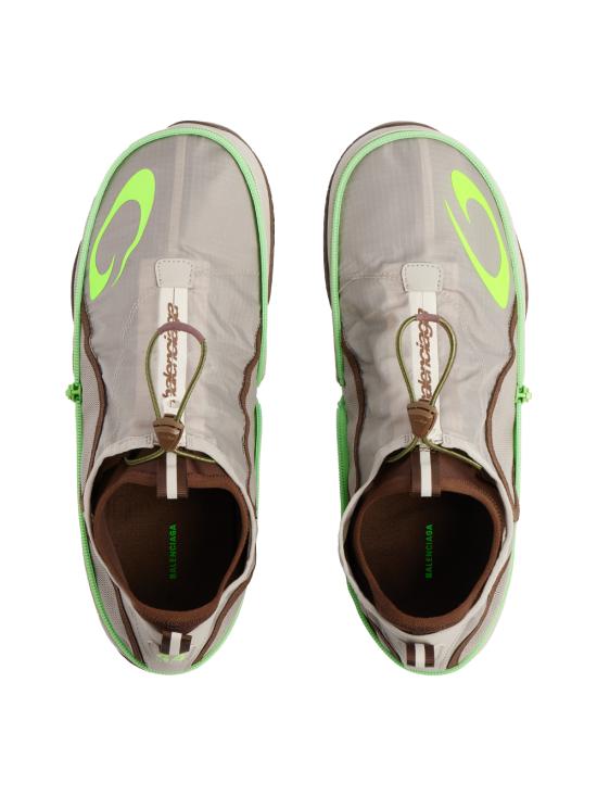 26FW 발렌시아가 스니커즈 874873 WPKT0 9300 BEIGE FLUO GREEN - BALENCIAGA