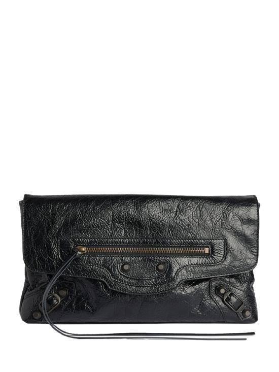 26FW 발렌시아가 르 시티 클러치 873386 2ABEK 1000 BLACK