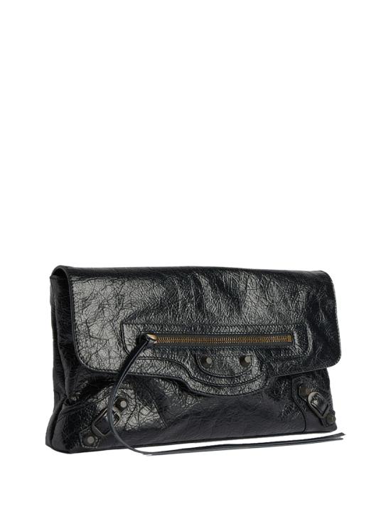 26FW 발렌시아가 르 시티 클러치 873386 2ABEK 1000 BLACK - BALENCIAGA