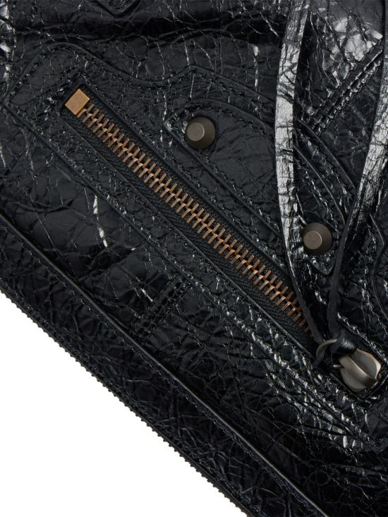 26FW 발렌시아가 르 시티 모토 미니백 866122 2ABEK 1000 BLACK - BALENCIAGA