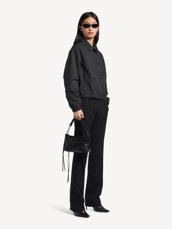 26FW 발렌시아가 르 시티 모토 미니백 866122 2ABEK 1000 BLACK - BALENCIAGA