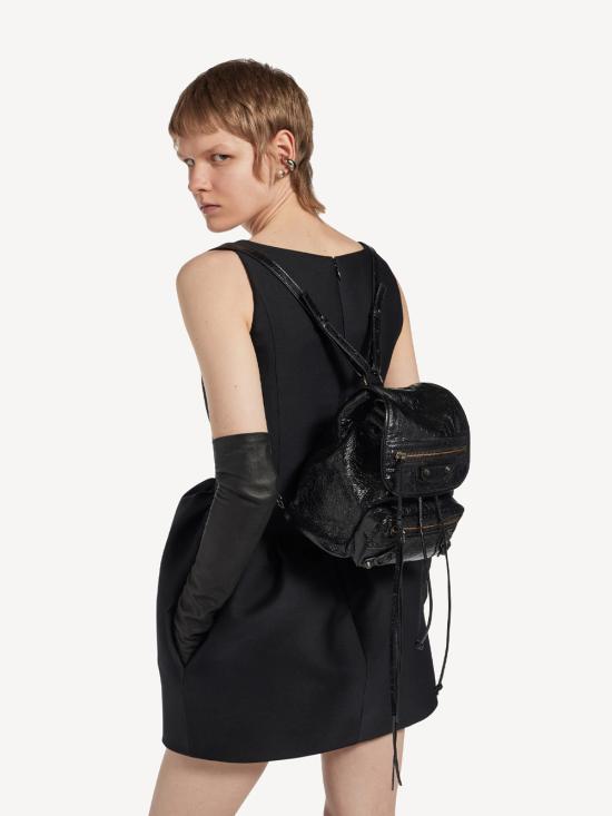 26FW 발렌시아가 르 시티 미니 백팩 A006Q2 2ACRZ 1000 BLACK - BALENCIAGA