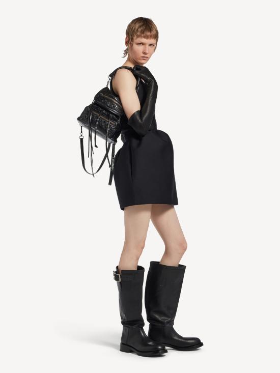 26FW 발렌시아가 르 시티 미니 백팩 A006Q2 2ACRZ 1000 BLACK - BALENCIAGA
