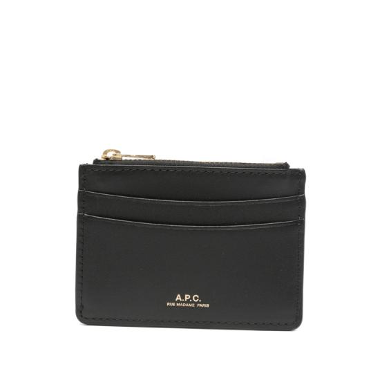 아페쎄 지갑 A.P.C. 카드 홀더 블랙