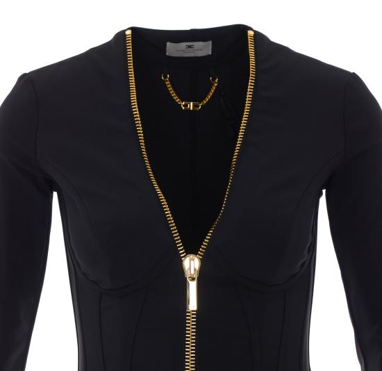 26FW 엘리자베타프랜치 수트 자켓 GI19566E2 110 BLACK - ELISABETTA FRANCHI