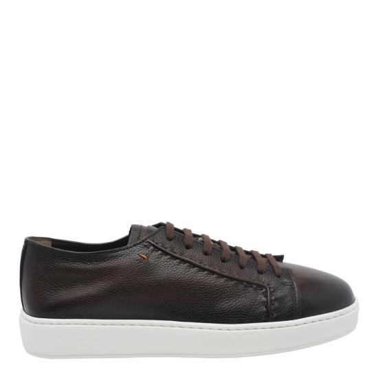 26FW 산토니 스니커즈 MBCD22223BARK EVRT50 BROWN