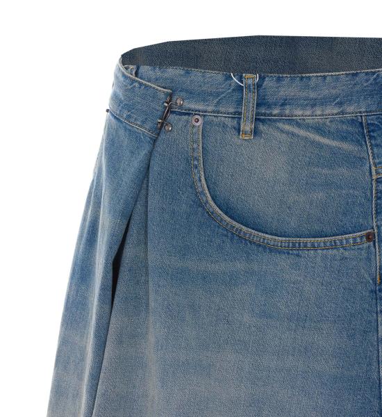 26FW 마르지엘라 미디 스커트 S51ME0066 M30034962 BLUE - MAISON MARGIELA