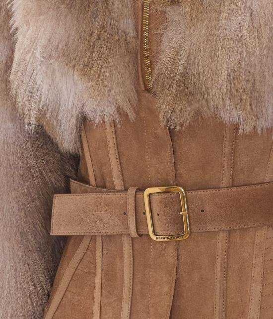 26FW 엘리자베타프랜치 자켓 GB02A66E2 AI6 BEIGE - ELISABETTA FRANCHI