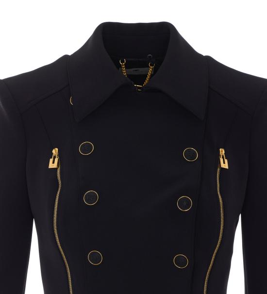 26FW 엘리자베타프랜치 수트 자켓 GI26966E2 110 BLACK - ELISABETTA FRANCHI