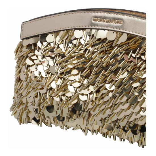 26FW 마이클 코어스 클러치/파우치 30F6G13C5M 710 GOLD - MICHAEL KORS