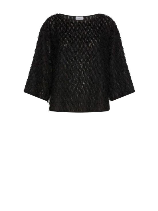 26FW 마렐라 블라우스 2623116101200 BARCA002 NERO