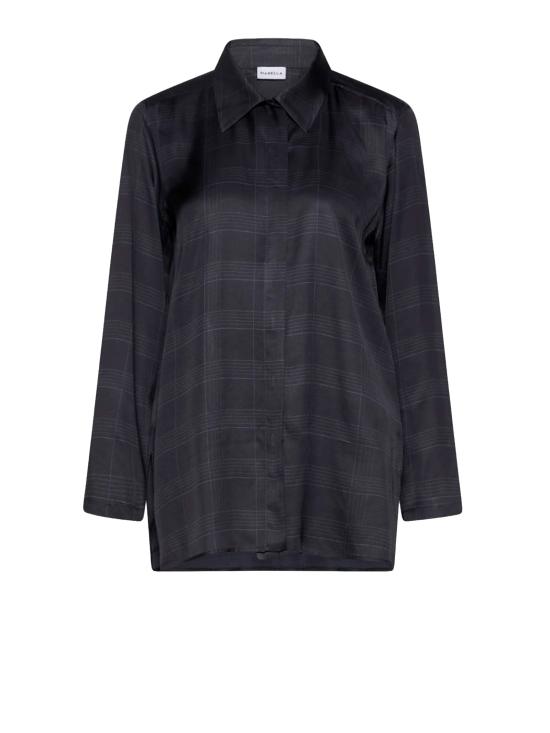 26FW 마렐라 블라우스 2623116161200 BALLATA002 BLU ST CHECK