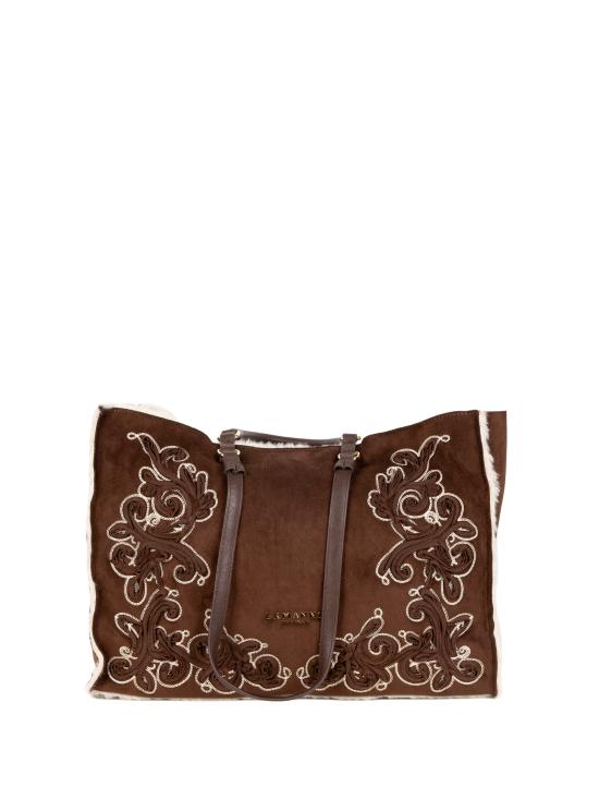 26FW 에르마노 설비노 가방 12402297 BARBARA SHIRLINGDKB DARK BROWN