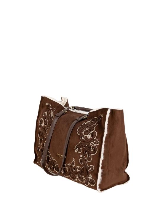 26FW 에르마노 설비노 가방 12402297 BARBARA SHIRLINGDKB DARK BROWN - ERMANNO SCERVINO