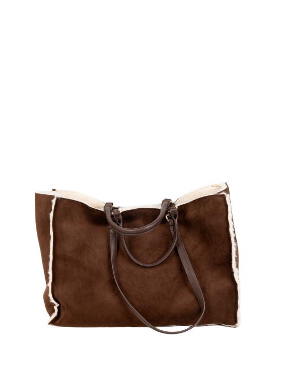 26FW 에르마노 설비노 가방 12402297 BARBARA SHIRLINGDKB DARK BROWN - ERMANNO SCERVINO