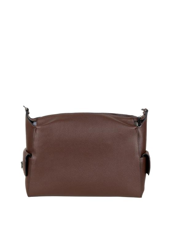 26FW 에르마노 설비노 토트백 12402257 BELINDADKB DARK BROWN