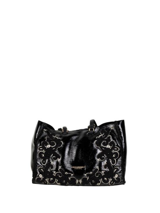 26FW 에르마노 설비노 가방 12402248 BARBARA SHINYBLK BLACK
