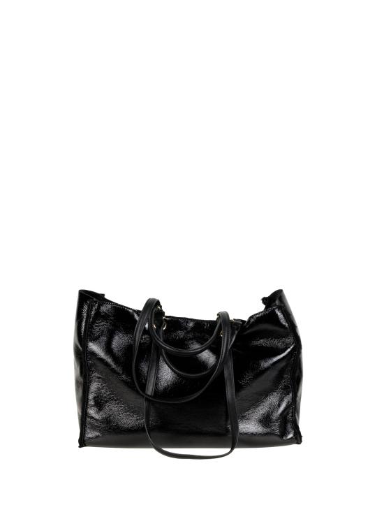 26FW 에르마노 설비노 가방 12402248 BARBARA SHINYBLK BLACK - ERMANNO SCERVINO